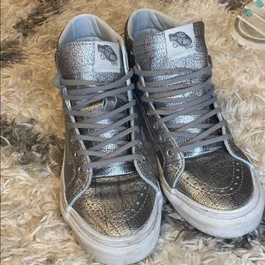 Silver vans